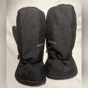 Kombi Black Mitten Gloves Size Large